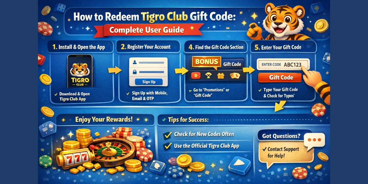 Tigro Club Gift Code